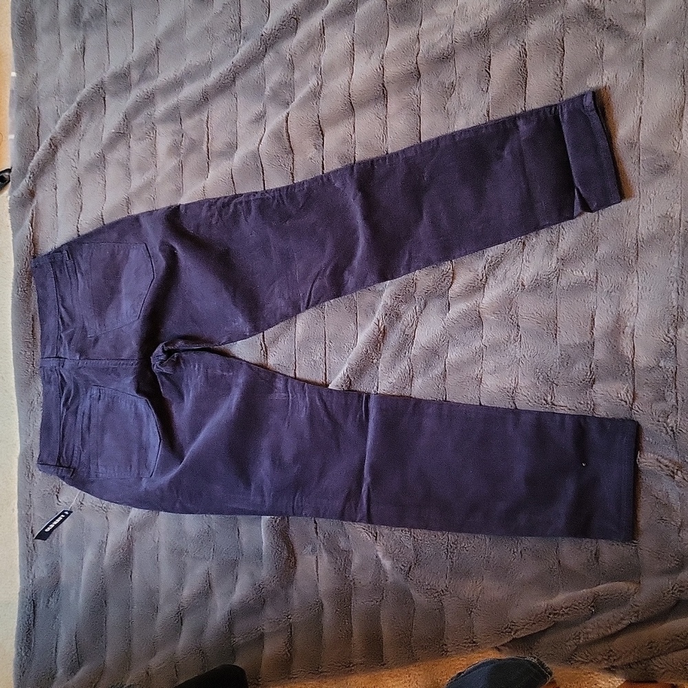 Corduroy Low-Rise Slim Leg Pants From Old Navy Size 8, New! - Picture 11 of 13